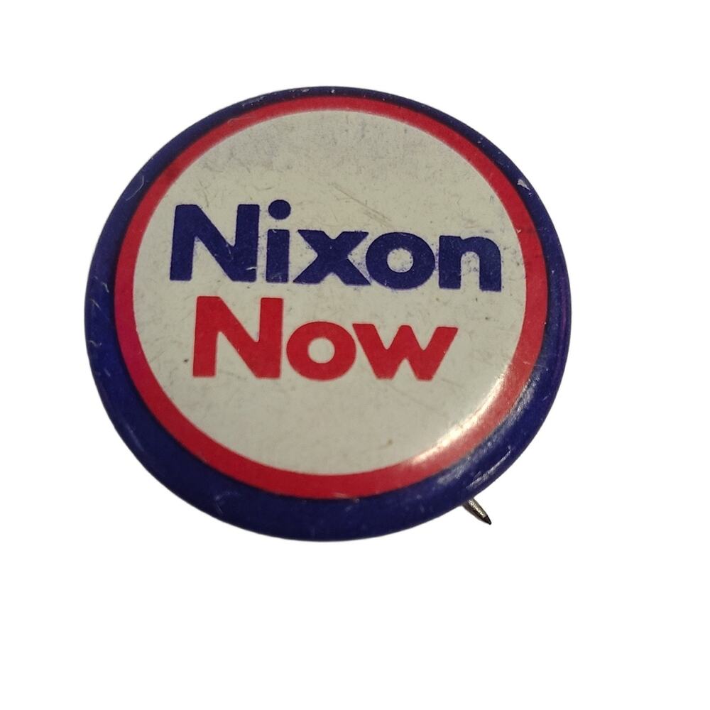 Vintage Political Pinback Button Campaign Election Pin